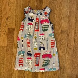 Mini Boden London Dress - 3/4. Corduroy